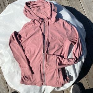 Lululemon athletics:Dusty Rose zip up hoodie
